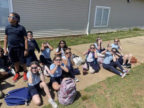 4th grade, Solar eclipse