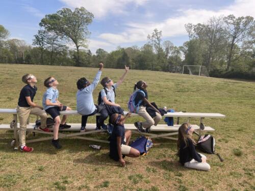 4th grade, Solar eclipse